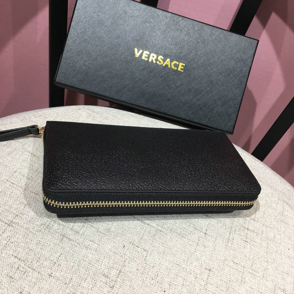 VERSACE 凡賽斯 經典美杜莎Logo拉鏈長夾