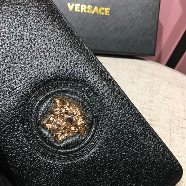 VERSACE 凡賽斯 經典美杜莎Logo拉鏈長夾